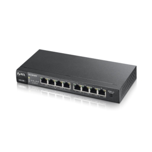 Zyxel GS1100-8HP 8 port 10/100/1000 unmanaged POE switch, High Power