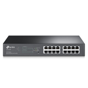 TP-Link(TL-SG1016PE) 16 Ports Gigabit Easy Smart POE Switch with 8 Ports POE Plus