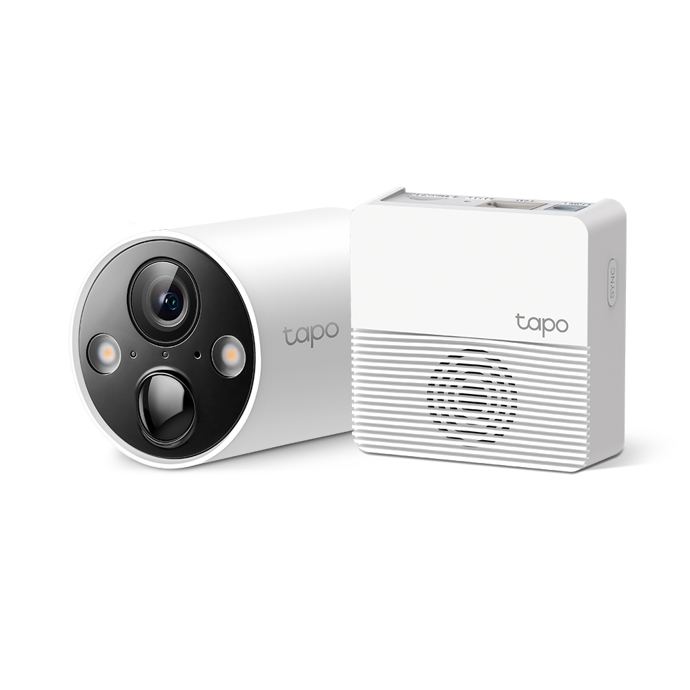 Tapo C420S1 Smart Wire-Free Security Camera System, 1-Camera System