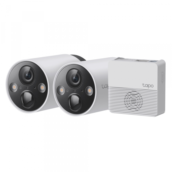 Tapo C420S2 Smart Wire-Free Security Camera System, 2-Camera System