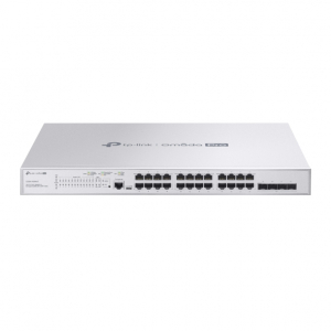 S5500-24GP4XF – Omada Pro 24-Port PoE+ Gigabit L2+ Managed Switch with 4 SFP+ Slots